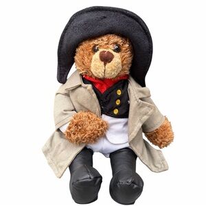 Rare Vtg. Zouzours Napoleon Bonaparte Collector Teddy Bear w/Original Tags.